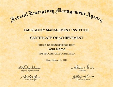 Fake Emergency Management - Diploma Outlet