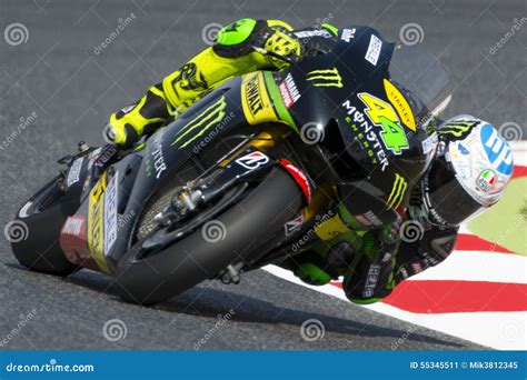 Driver POL ESPARGARO MONSTER YAMAHA TECH 3 TEAM Editorial Photo