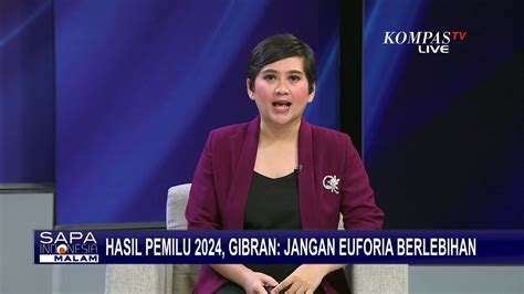 Jelang Pengumuman Resmi Kpu Gibran Minta Pendukungnya Tidak Euforia