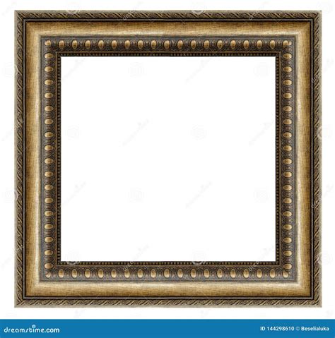 Frame Dourado Do Vintage Foto De Stock Imagem De Objeto 144298610