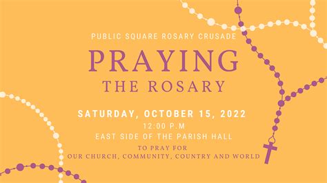 Public Square Rosary Crusade