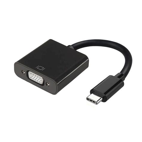 Aisens Conversor Usb C A Vga Usb C M Hdb H Negro Cm