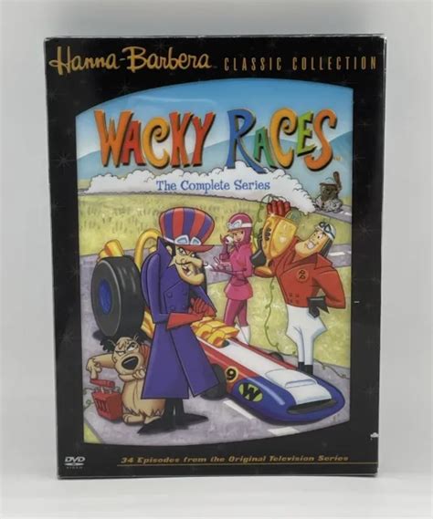 Hanna Barbera Wacky Races The Complete Series Classic Collection 3 Dvd