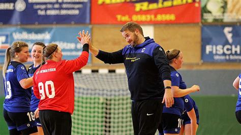 Handball Landesliga Damen SG VfL Wittingen Stöcken feiert klaren