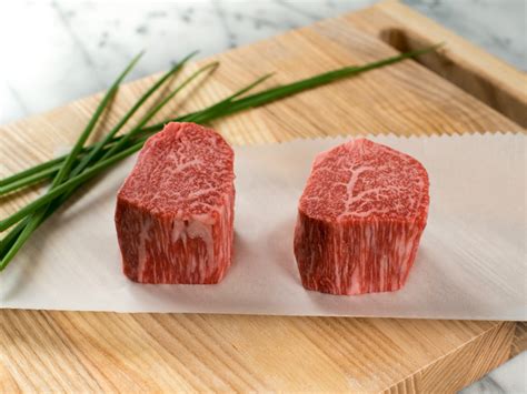 Japanese Miyazaki Wagyu Filet Mignon Kobe Beef Style