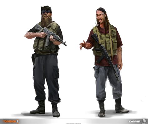 Miguel Iglesias The Division2 Character Concept Art