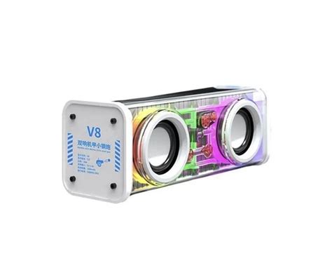 Беспроводная колонка KASEL Прозрачные колонки RGB - купить по доступным ...