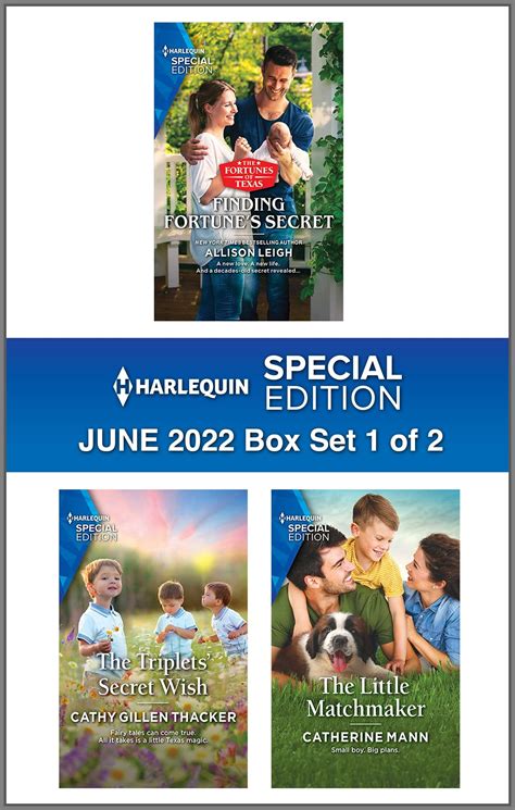 Harlequin Special Edition June 2022 Box Set 1 Of 2 By Allison Leigh