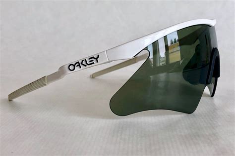 Oakley M Frame Mumbo With Hammers 1990 Vintage Sunglasses Full Set Including Extra Nose Ear