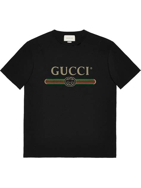 Gucci Fake Logo Cotton T Shirt How To Wear Gucci Shirt Popsugar Fashion Uk Photo 2