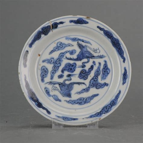 Piatto Blu E Bianco Porcellana Chinese 17th C Catawiki