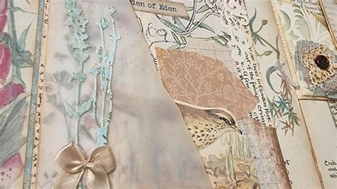 Altered File Folder Junk Journal Edith Holden Country Diary Of A