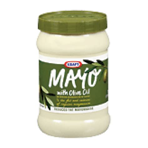 Kraft Mayo Reduced Fat Mayonnaise With Olive Oil 30fl Oz