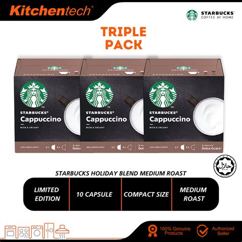 Starbucks Cappuccino By Nescafe Dolce Gusto Coffee Capsules Capsules