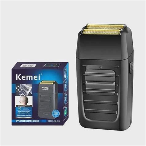 Maquina Kemei Shaver 2 Em 1 Lamina Dupla 220v Km 1102 Cordless