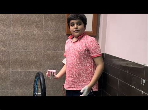 Washing My Cycles Virat Prithvi Vlogs Youtube