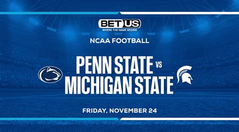 Lay Points With Penn State Vs Michigan State