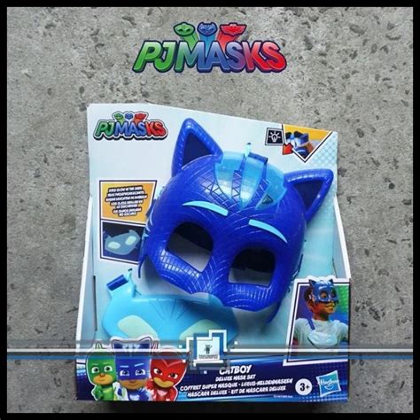 Jual Pj Masks Deluxe Light Up Mask Set Catboy With Amulet Pjmask Hasbro