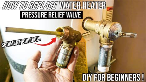 How To Replace A Water Heater Pressure Relief Valve T P Diy For