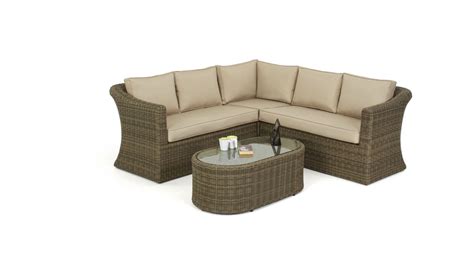 Maze Rattan Winchester Small Corner Group Cheshire Sandstone Supplies