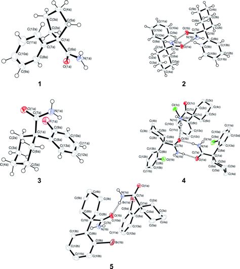 Hydrogen Bonding Patterns In A Series Of 1 Arylcycloalkanecarboxamides