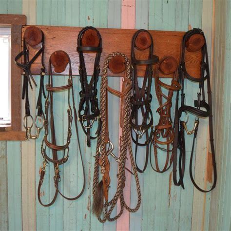 Organize Your Tack Room With Unique Bridle Racks Stable Style Horse