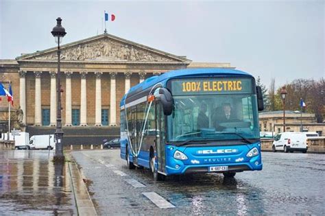 Ratp Presents Its First Three Heuliez Electric Buses Sustainable Bus