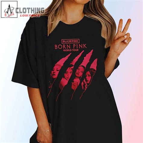 Blackpink Born Pink 2022 World Tour Pink Venom T Shirt Clothinglowprice