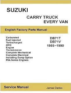 Suzuki Carry Service Manual Journeygasm