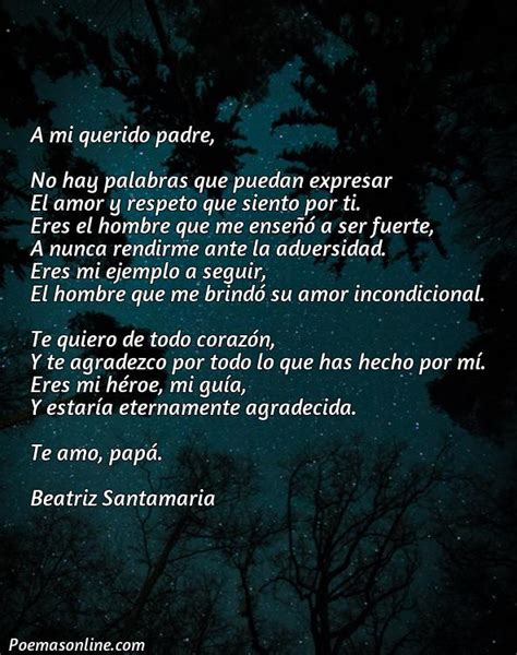 Cinco Poemas De Una Hija A Un Padre Poemas Online