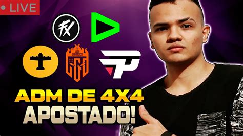 Free Fire Ao Vivodiario De Criajogando Os Inscritosadm De X