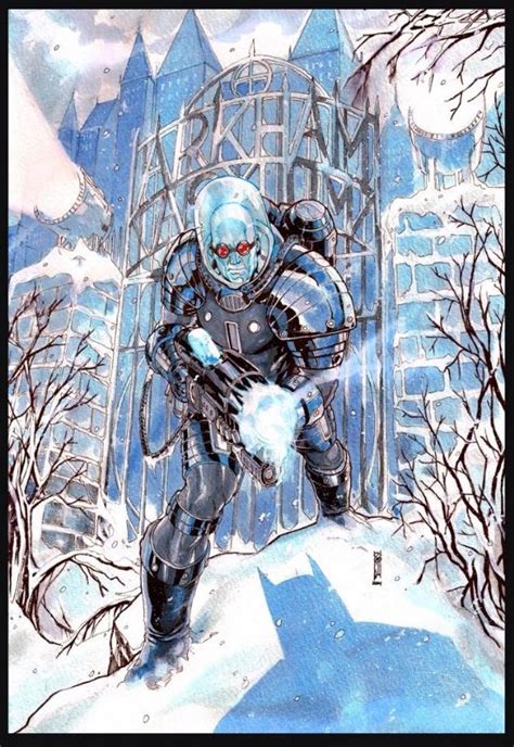 Mr Freeze By Garrie Gastonny Comic Art Art Dc Comics Art