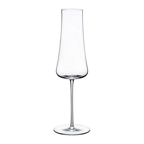 Nude Stem Zero Champagne Flute Unisex Clear Flannels