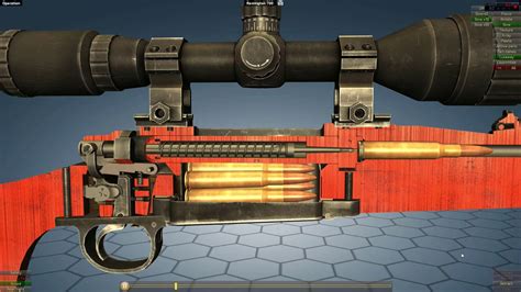 Bolt Action Rifle Schematics Parts List