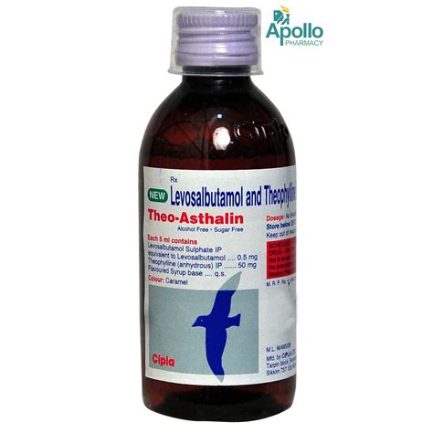 New Theo Asthalin SF Syrup Uses Side Effects Price Apollo Pharmacy