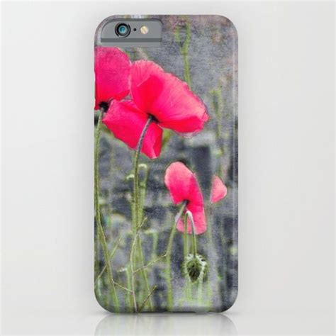 Poppies Mist 2 IPhone IPod Case By Mary Berg Iphone Cases Case