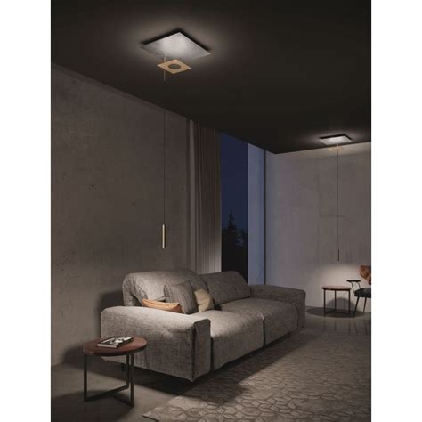 LED Deckenleuchte PETRA S2 66x66cm 2700K 3000K Mit 1 Pendel Icone