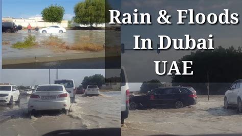 Heavy Rains And Floods In Dubai Youtube