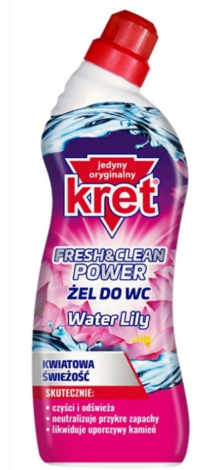 Kret Żel do WC WATER LILY 700 ml 14329809627 Allegro pl