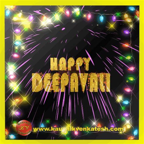 Happy Deepavali Wishes - Kaushik Venkatesh