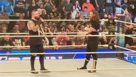 Footage Of Kevin Owens And Sami Zayn Reunion After Wwe Smackdown In