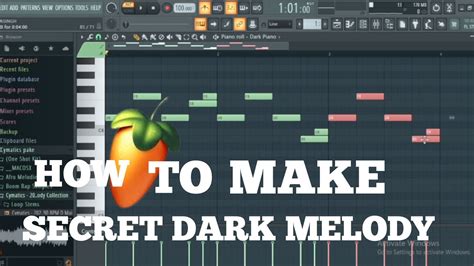 Dark Melody Secret Fl Studio Hindi Dark Melody Tutorial Fl Studio Youtube