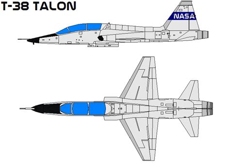 Northrop T-38 Talon by bagera3005 on DeviantArt