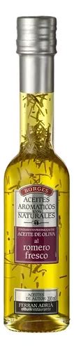 Aceite De Oliva Al Romero Fresco Gourmet Borges 200ml MercadoLibre