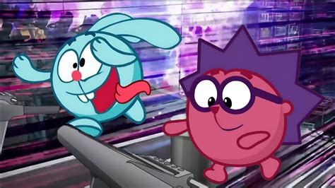 бег из джоджо но под тему погони из смешариков - YouTube