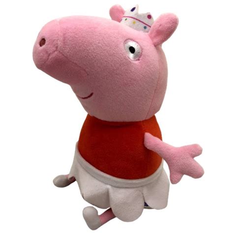 Boneca De Pelúcia Infantil Animal Porquinha Porca Personagem Peppa Pig