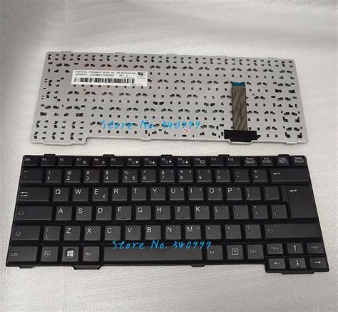 New US Keyboard For Fujitsu Lifebook E752 S752 S782 Black Keyboard