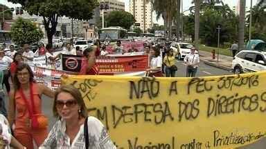 JA 2ª Edição Manifestantes protestam em Goiânia contra a PEC 55