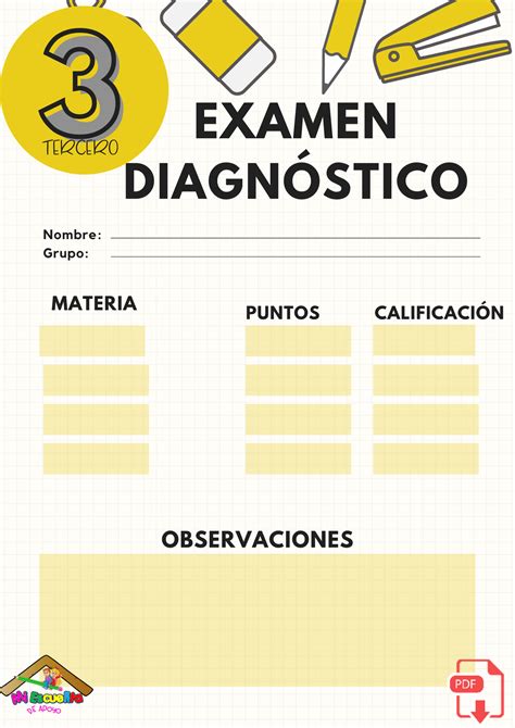 Examen Diagnostico De Tercer Grado De Primaria Hot Sex Picture Hot