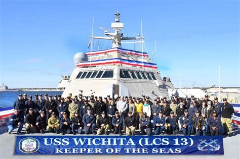 13th Littoral Combat Ship Uss Wichita Commissioned By Us Navy At